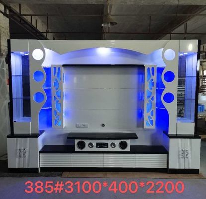 Mobile TV pop-up a parete Mobile TV pop-up nascosto armadio nero