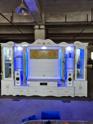 Mobile porta TV in stile acquario Pannello in MDF Mobile TV Ashley Foot Armoire