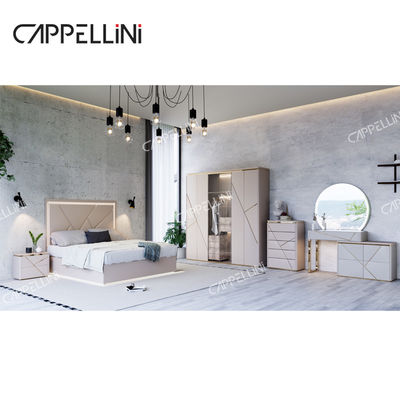 Simple Home Doppia Cornice In Legno Letto Re In Cuoio Moderno In Legno Luxury Full Queen Size Set Arredamento Da Camera