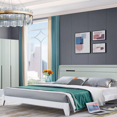 Master Suite Camera da letto Arredamento Set Struttura in legno Cozy Storage Minimalista Alta Qualità Luxury Camera da letto moderna