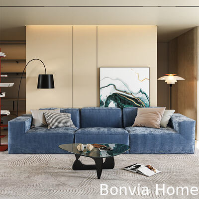 Divano componibile di design minimalista per soggiorno, piccolo set divano, mobili per la casa, ufficio, modulare, lussuoso, moderno, divano in tessuto